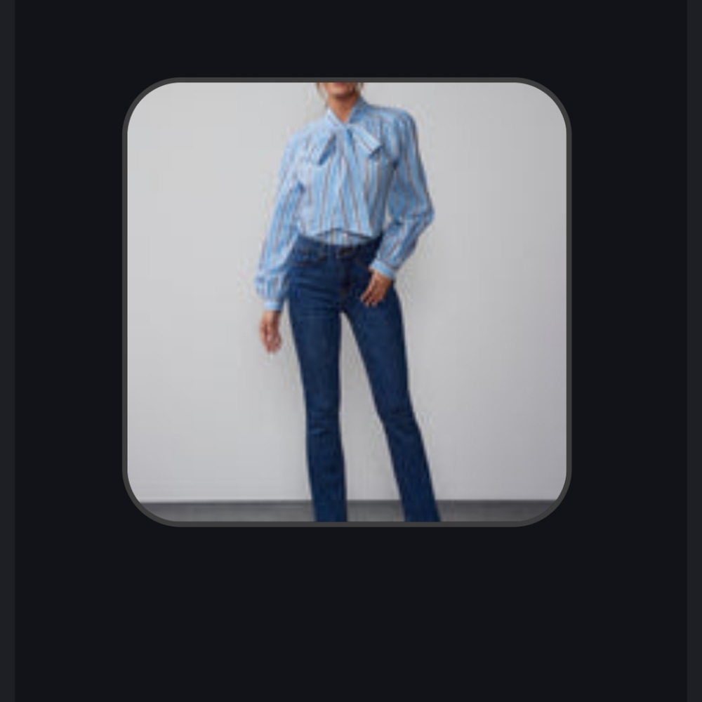 New York & Company Barely Boot Cut Leg Jeans